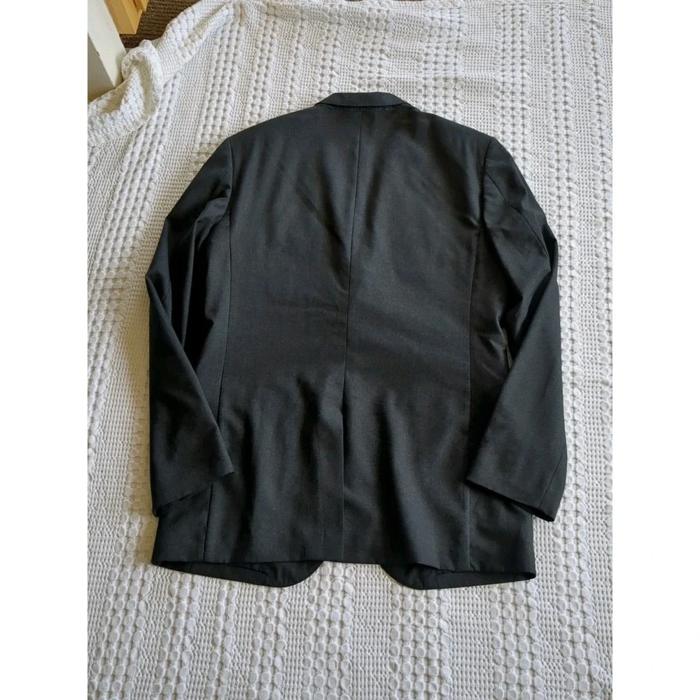 J Crew Aldridge‎ Wool Loro Piana Super 120s Blazer Sz 36 R Charcoal Gray